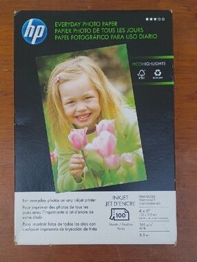 HP Photo Paper Pack 100 Sheets NIB